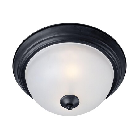 Maxim Lighting Essentials 3-Light Flush Mount 5842FTBK